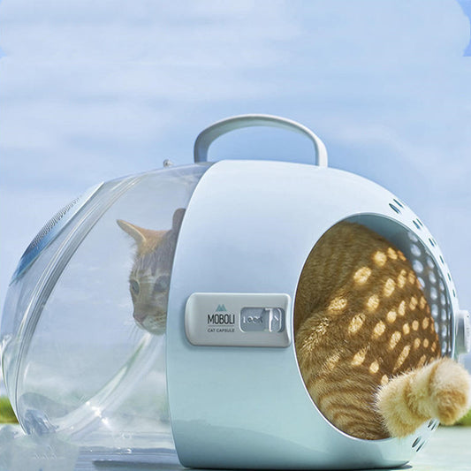 Cat Outing Carry Bag Portable Transparent Space Capsule